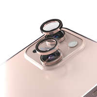Etteri Etteri kamera lencse védő edzett üveg rózsaszín szegéllyel iPhone 13/13 mini