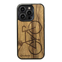 Bewood Bewood Bike Limba tok iPhone 15 Pro - barna