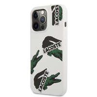 Lacoste Apple iPhone 13 Pro Max Lacoste LCHCP13XOW Liquid Hátlap - Fehér