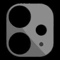 JOYROOM Apple iPhone 11 Joyroom JR-PF043 Knights 3D Fém Kamera Védő Üvegfólia - Fekete