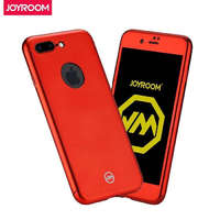 JOYROOM Apple iPhone 7/8 Plus JOYROOM JR-BP208+ 360 Hátlap - Piros
