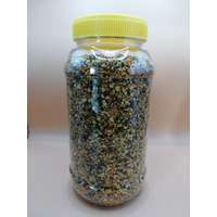 BEM 1000gramm töltőtömegű Henger alakú pet flakon + lapka hozzá