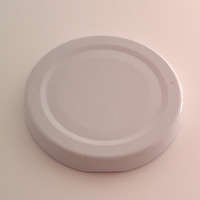 OEM 53 mm lapka, befőttes tető fehér színű