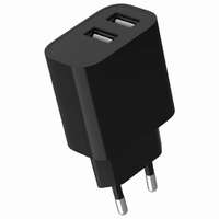 Gembird Gembird 2-Port Universal USB Charger Black
