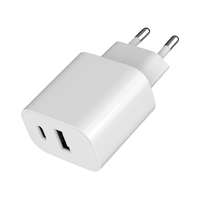 Gembird Gembird 2-Port Universal USB Charger A+C 2.4A White