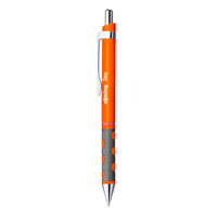 Golyóstoll neonnarancs test, Rotring Tikky III, írásszín kék
