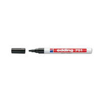 Lakkmarker 1-2mm, kerek Edding 751 fekete