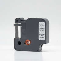 Feliratozógép szalag kompatibilis Dymo D1 S0720500/45010 12mmx7m ECO fekete/víztiszta