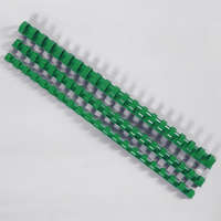 Spirál műanyag 12mm, 100 db/doboz, Bluering®, zöld