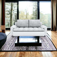 Greensite Faito VIII kinyitható kanapé, szín - szürke / fehér