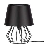 Greensite Merano asztali lámpa E27-es foglalat, 1 izzós, 25W fekete