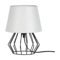 Greensite Merano asztali lámpa E27-es foglalat, 1 izzós, 25W fekete-világosszürke