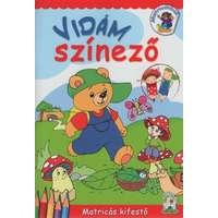 - Vidám színező - Kifestő matricákkal
