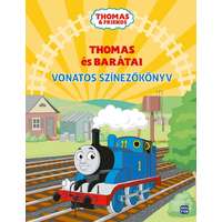  - Thomas és barátai - Vonatos színezőkönyv