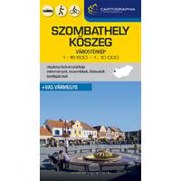 Cartographia Kft. Szombathely Kőszeg várostérkép - Vas vármegye térképével