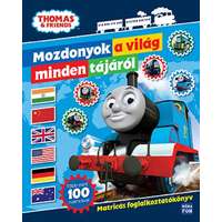 Móra Könyvkiadó Mozdonyok a világ minden tájáról - Matricás foglalkoztatókönyv