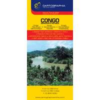 Cartographia Kft. Kongói Demokratikus Köztársaság útitérkép - Congo Democratic Republic - 1:3 300 000