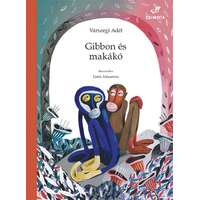 Csimota Könyvkiadó Gibbon és makákó