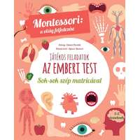 Geopen Kiadó Az emberi test - Montessori foglalkoztató füzet 5-6 éveseknek
