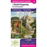 Frigoria Könyvkiadó Kft. A Budai-hegység és környéke - kerékpártérkép - 1:42 000