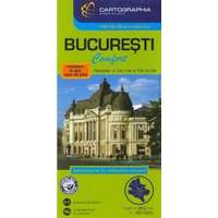 Cartographia Kft. Bukarest Laminált térkép 1:26 000