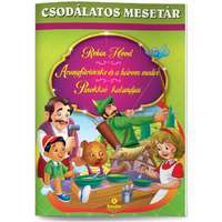 Kreatív Kiadó Robin Hood - Aranyfürtöcske és a három medve - Pinokkió kalandjai