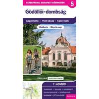 Frigoria Könyvkiadó Kft. Gödöllői-dombság kerékpártérkép - 1:60000 - 2., aktualizált kiadás