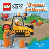 Móra Könyvkiadó LEGO City - Vigyázz, építkezés! - Interaktív lapozó