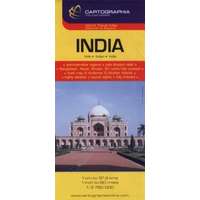 Cartographia Kft. India útitérkép 1:3750000