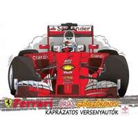 Csengőkert Kft. Káprázatos versenyautók - Ferrari óriás színezőkönyv