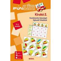 Móra Könyvkiadó Kirakó 2. - miniLÜK - Kombinációs készséget fejlesztő füzet 2-4.