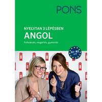 Klett Kiadó PONS Nyelvtan 3 lépésben – Angol Új - A1-B2 - Felfedezés, megértés, gyakorlás