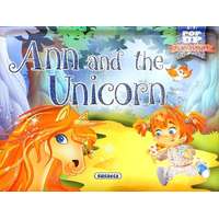 Napraforgó Könyvkiadó Mini-Stories pop up - Ann and the unicorn - Ann and the unicorn