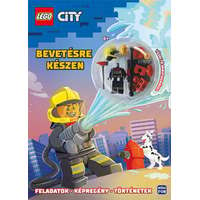 Móra Könyvkiadó LEGO City - Bevetésre készen - Eldi Hallsson tűzoltó minifigurával