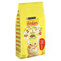 Nestlé Purina Friskies száraz macskaeledel marhával, csirkével és zöldségekkel 10 kg