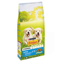 Purina-Friskies Friskies Junior száraz kutyaeledel csirkével, zöldségekkel és tejjel 15 kg