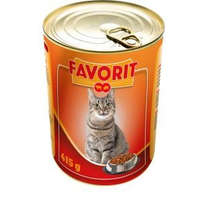 Cargill® Favorit macskaeledel konzerv marhás-májas 415g