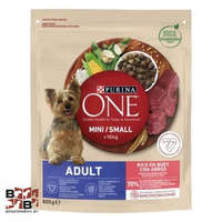 Nestlé Purina Purina One Mini/Small Adult száraz kutyaeledel marhával és rizzsel 800 g