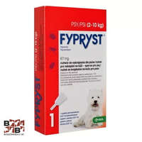  Fypryst Spot On kutya S 2-10 kg Ampulla kullancs és bolha elleni csepp Kutyáknak
