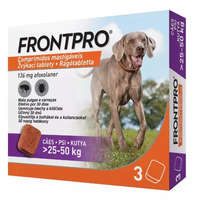 Boehringer Ingelheim Animal Health FRONTPRO rágótabletta kutyáknak (25–50 kg) 3 db