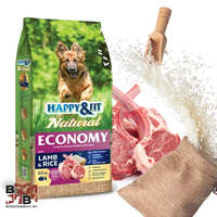 Happy&Fit Natural Economy Adult with Lamb and Rice 12kg