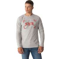 RETRO Retro hosszú ujjú póló MERAMEC LONG SLEEVE L.S.TOP GREY MELANGE