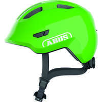 Abus ABUS kerékpáros gyerek sisak Smiley 3.0, In-Mold, shiny green, M (50-55 cm)