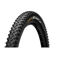 Continental Continental MTB kerékpáros külső gumi 55-584 Cross King ShieldWall 27,5x2,2, tubeless ready, fekete/fekete, Skin hajtogathatós