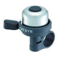Cateye Cateye csengő wind bell pb-1000 kicsi belső mechanikás ezüst/fekete kerékpáros