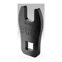 PRO PRO szerszám nyitott végű kulcs 8mm komp. 1/4" nyomaték kulcsal kerékpáros