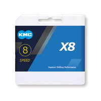 KMC Lánc KMC X8 8 speed MTB 1/2 x 3/32 116L