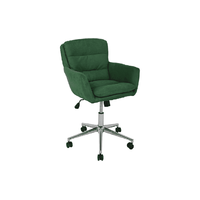 Kondela Irodai szék, anyag smaragd/króm, KAILA