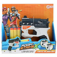  Toi Toys FOAM STRIKEX &#039;White S&#039; pisztoly 3 hab nyíllal
