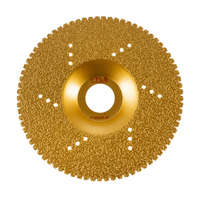 EMIKOO TLS VACUUM TEETH gyémánt csiszolótárcsa 1 oldalas d125 x 22.23 mm - arany